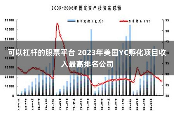 可以杠杆的股票平台 2023年美国YC孵化项目收入最高排名公司